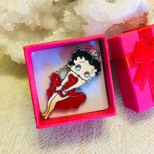 Red Betty Boop Marilyn Monroe Retro Style Necklace